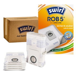 Sac vacuum Swirl ROB 5 pentru Dreame L40 Ultra, L50 Pro Ultra, 8 bucati