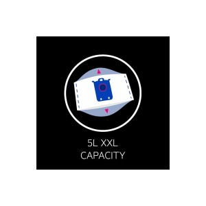 Sacii de aspirator AEG GR210SM Ultra Long Performance 8 buc XXL Capacitate 5L Alb - Img 4