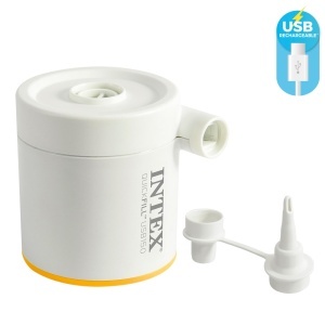 Saltea Camping Intex TruAire 76x191x17 cm, 136 kg, cu Pompa Electrica - Img 3
