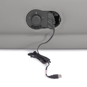 Saltea gonflabila Intex Twin Dura-Beam Comfort cu pompa USB, 99x191 cm, 36 cm inaltime - Img 3