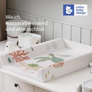 Saltea pentru schimbat scutece Rotho Babydesign 50 x 70 cm impermeabila Sea Life - Img 2
