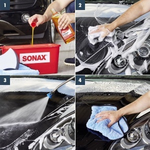 Sampon Concentrat pentru Masini Sonax 314.300, Ph-neutral, Fara Fosfati - Img 3