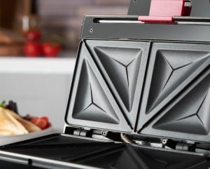 Sandwich Maker Russell Hobbs Placi antiaderente durabile Prajitor de paine sandwich usor de curatat incalzire rapida fara BPA curatare usoara depozita - Img 5