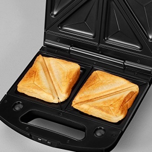 Sandwichmaker SEVERIN SA 2968 3-in-1 1000W Placi Intercambiabile Negru - Img 6