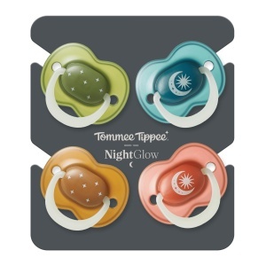 Saniuta Tommee Tippee NightGlow, 18-36 luni, 4 bucati, silicon BPA-free, design ortodontic - Img 6