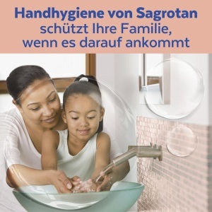 Sapun lichid antibacterian Sagrotan No-Touch cu trandafir si shea, 5 x 250 ml - Img 6