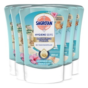 Sapun lichid Sagrotan No-Touch 5 x 250 ml Editie Limitata Sardinia Dreams