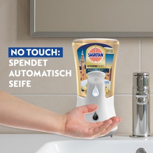 Sapun lichid Sagrotan No-Touch, editie limitata iarna, 5x250ml - Img 3