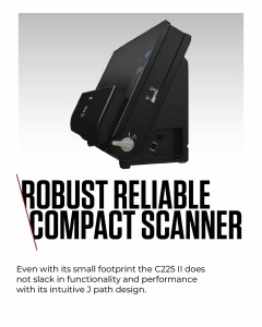 Scanner documente Canon DR-C225 II, duplex, 25 paginimin, compact, negru - Img 3
