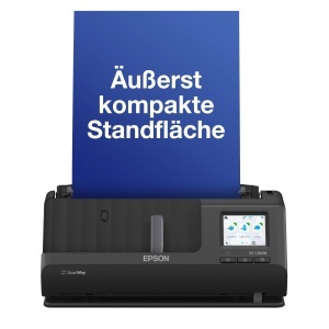 Scanner Wi-Fi Epson ES-C320W Negru Duplex A4 Compact