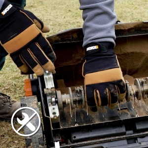 Scarificator si aerator de gazon fara fir WORX Nitro WG855E9 - pana la 400 m2 - latime grebla latime de lucru 36 cm - motor fara perii - reglare inalt - Img 6