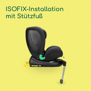 Scaun auto Bebeconfort EvolveFix Plus i-Size, 0-12 ani, 40-150 cm, Negru - Img 4