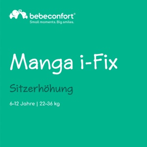 Scaun auto Bebeconfort Manga i-Fix, ISOFIX, pentru copii 6-12 ani, 22-36 kg, Negru - Img 2