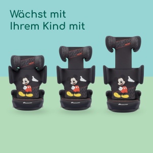 Scaun auto Bebeconfort RoadFix i-Size, Mickey Mouse, 3,5-12 ani, usor, 4,4 kg - Img 3
