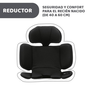 Scaun auto Chicco Unico Evo I-Size, 0-36 Kg, negru, rotativ 360 - Img 6