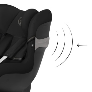 Scaun auto copii CYBEX Sirona S2 i-Size Moon Black 360deg rotativ - Img 9