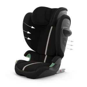 Scaun auto copii Cybex Solution G2 Plus Moon Black ISOFIX 3-12 ani - Img 4