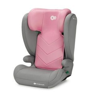 Scaun auto copii Kinderkraft I-SPARK i-Size, 3.5-12 ani, 15-36 kg, Roz