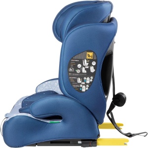 Scaun auto copii Tataway Disney Mickey Mouse, ISOFIX, 76-150 cm, Albastru - Img 6