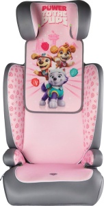 Scaun auto copii Tataway Paw Patrol, 15-36 kg, reglabil, roz - Img 4