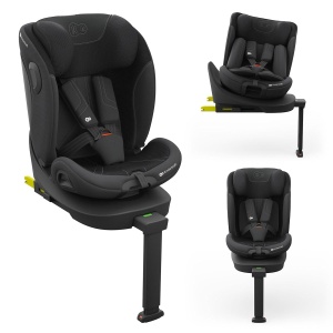Scaun Auto Kinderkraft I-360 2 PRO, 4-in-1, 40-150 cm, Negru