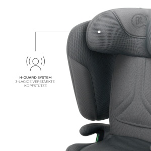 Scaun auto Kinderkraft UNITY 2 i-Size pliabil 100-150 cm gri reglare tetiera si spatar - Img 5