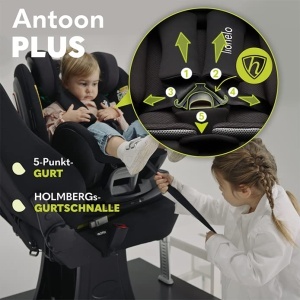 Scaun auto Lionelo Antoon Plus Isofix 360deg 0-18 kg - Img 10
