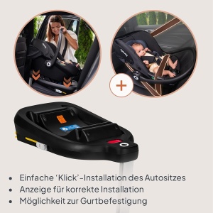 Scaun Auto Lionelo Astrid i-Size cu Baza ISOFIX, 40-87 cm, 3-Puncte, Dri-Seat - Img 7