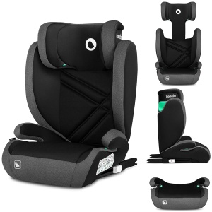 Scaun auto Lionelo Hugo i-Size, grupa 23, 100-150 cm, cu ISOFIX si protectie laterala
