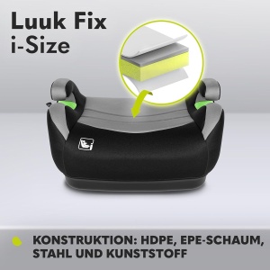 Scaun auto LIONELO LUUK FIX i-Size pentru copii, 22-36 kg, cu ISOFIX - Img 6