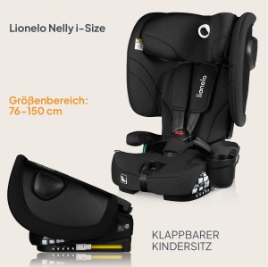 Scaun auto Lionelo Nelly i-Size, 76-150 cm, cu ISOFIX, pliabil - Img 2