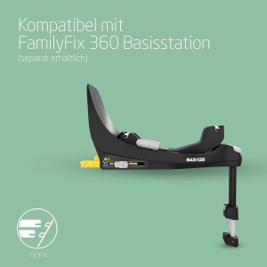 Scaun auto Maxi-Cosi Pearl 360, rotativ 360 grade, pentru 3 luni - 4 ani, Grafit - Img 8