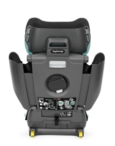 Scaun auto Peg Perego Viaggio Flex ISOFIX cu tehnologie avansata, reglabil, rabatabil, spatar intarit, pentru copii de la 100 la 150 cm (3-12 ani), 15-36 kg, Negru Cristal - Img 3