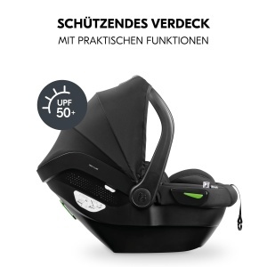 Scaun auto pentru bebelusi Hauck Drive N Care i-Size, 0-13 kg, Negru - Img 6