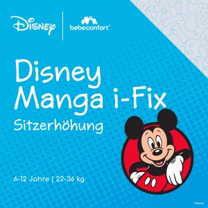 Scaun auto pentru copii Bebeconfort Disney Manga i-Fix, ISOFIX, 22-36 kg, Micky Maus - Img 2