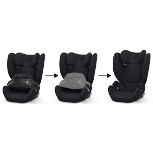 Scaun auto pentru copii CBX by Cybex Pallas B i-Size, 9-50 kg, negru - Img 2