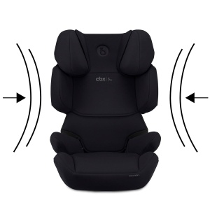 Scaun auto pentru copii CBX by CYBEX Solution X i-Fix, 3-12 ani, 100-150 cm, Negru - Img 8