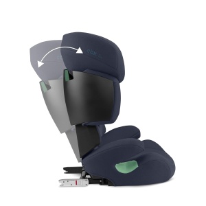 Scaun auto pentru copii CBX by CYBEX Solution X i-Fix, 3-12 ani, 15-50 kg, Albastru - Img 9
