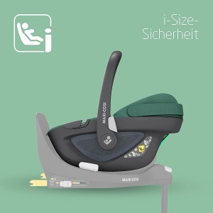 Scaun auto pentru copii Maxi-Cosi Pebble 360, 0-15 luni, dublu sistem de rotire, verde esential - Img 2