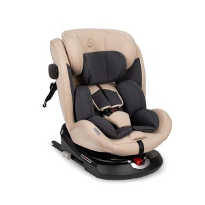Scaun auto pentru copii MoMi EMI, 0-12 ani, 360 rotativ, ISOFIX, 3-36 kg