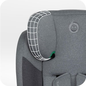 Scaun auto pentru copii MoMi EMI, 0-12 ani, 360 rotativ, ISOFIX, 3-36 kg - Img 7