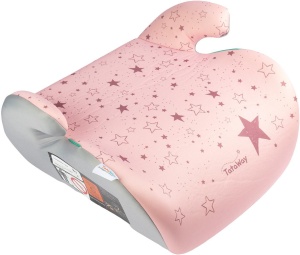 Scaun auto pentru copii Tataway cu grafica rosie, 6-12 ani, 125-150 cm