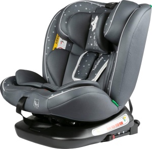 Scaun auto Tataway I-Size 40-150 cm, rotativ 360 grade, cu Isofix, grupa 0-1-2-3 - Img 8