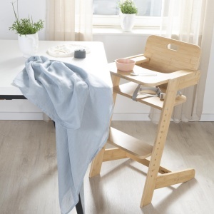 Scaun de masa Babyhochstuhl Nature Up - Bambus FSC, Abatabil, 70 kg - Img 5