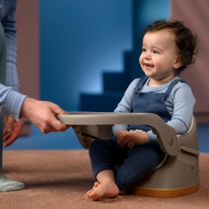Scaun de masa Maxi-Cosi Jay 2-in-1 6 luni - 3 ani Elegance Beige compact si usor de curatat - Img 9