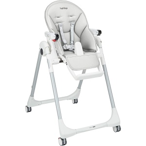 Scaun de masa multifunctional Peg Perego Prima Pappa Follow Me Ice reglabil cu functie de sezlong - Img 3