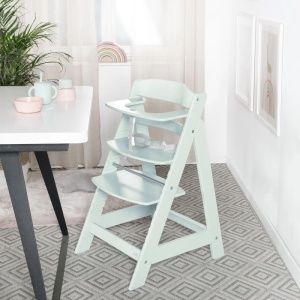 Scaun inalt pentru copii roba Sit Up Flex - din lemn, ajustabil, culoare mint - Img 2
