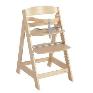 Scaun inalt pentru copii roba Sit Up III din lemn natur reglabil pana la 50 kg - Img 2