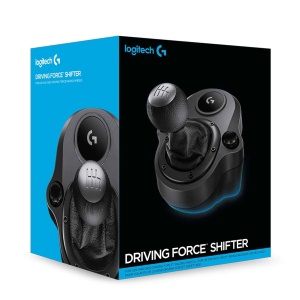Schaltknauf Logitech G Driving Force, 6 Gange, H-Schema, Negru - Img 3