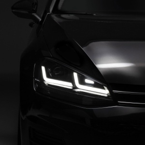 Scheinwerfer LED OSRAM LEDriving pentru VW Golf 7, Black Edition, 200 mai multa lumina - Img 6